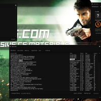 Professional GUI with background